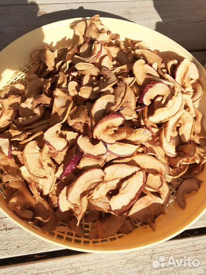 Сушеные яблоки