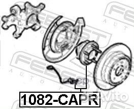 Ступица задняя 1082capr Febest