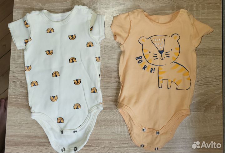 Вещи на новорождённого мальчика 56р пакетом