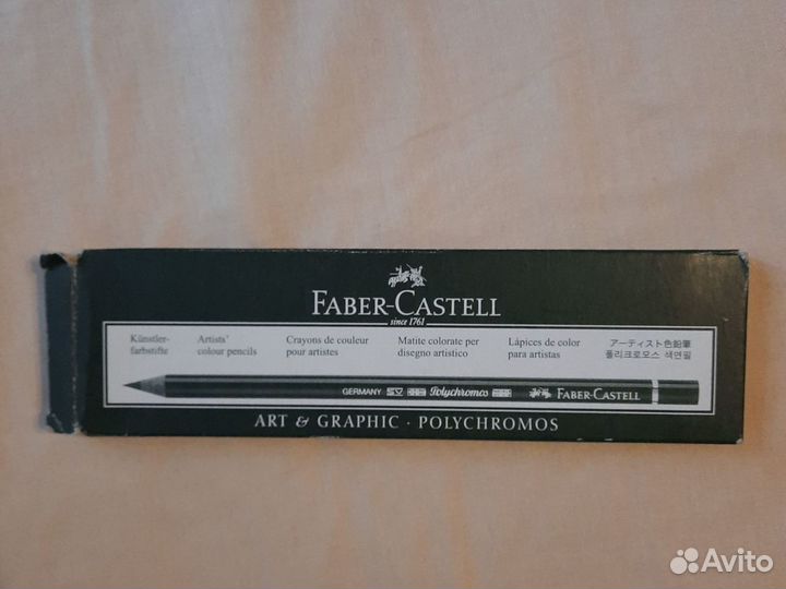 Faber castell карандаши зелёный лес 6 шт новые