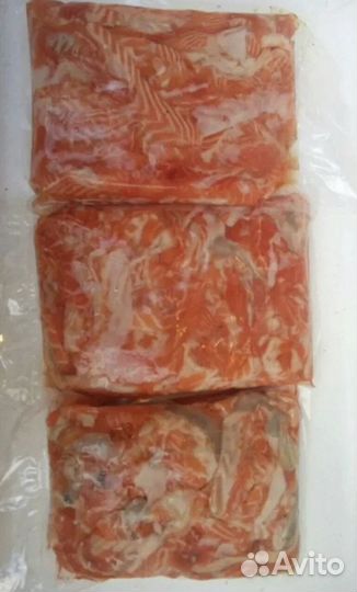 Обрезь филе лосося