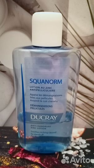 Лосьон от перхоти ducray squanorm