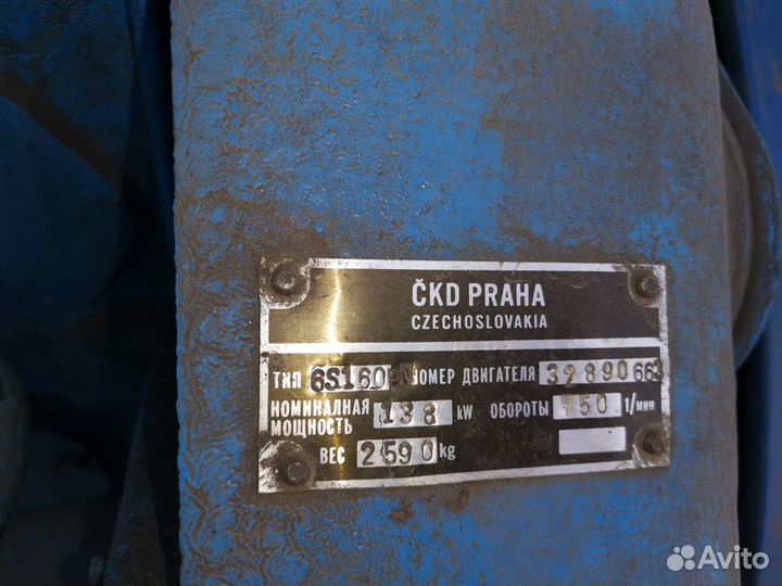 Судовые дизели б/у,6s160.6ч12/14,4ч10,5/13,Volvo