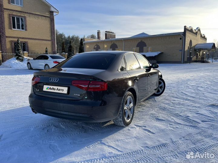 Audi A4 1.8 CVT, 2014, 109 000 км