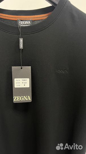 Футболка мужская zegna из хлопка