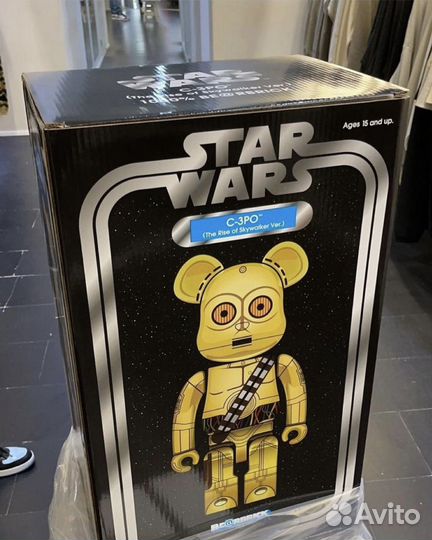 Bearbrick x Star Wars C3PO