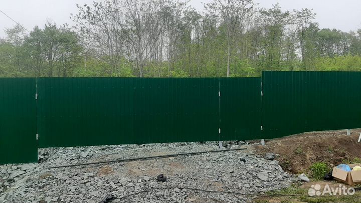 Установка заборов, ворот и калиток