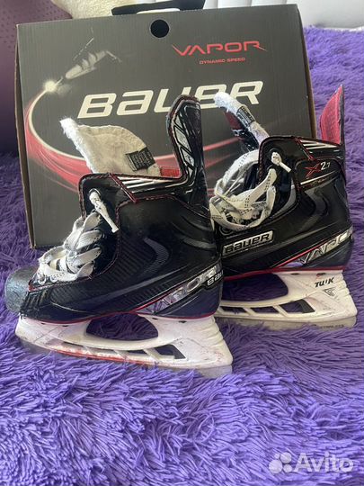 Коньки хоккейные bauer vapor x2.7 36 размер