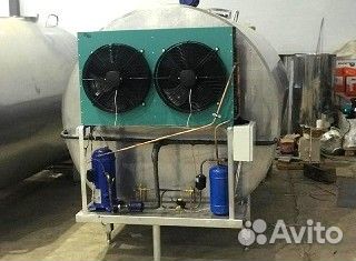 Танк охладитель молока закрытого типа 1000л г940