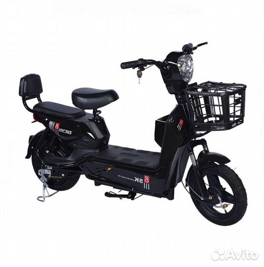 Электросамокат двухместный