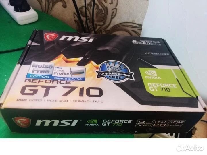 MSI GeForce GT 710 Silent LP GT 710 2GD3H LP