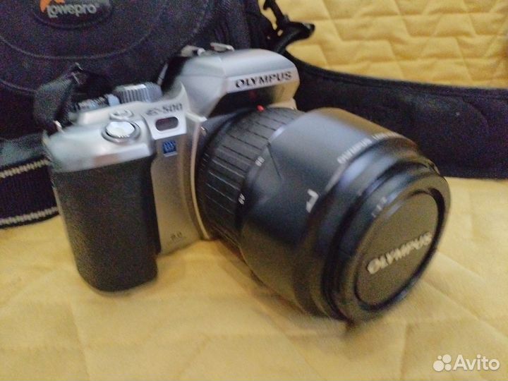 Olympus E-500 с объектив. + св.фильтр,пер-к на м42