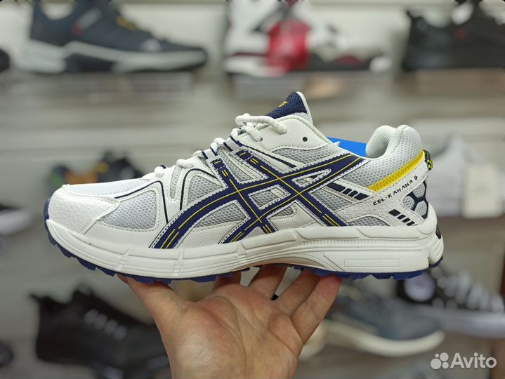 Летние мужские кроссовки Asics большие размеры