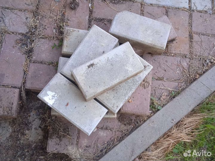 Тротуарная плитка бу
