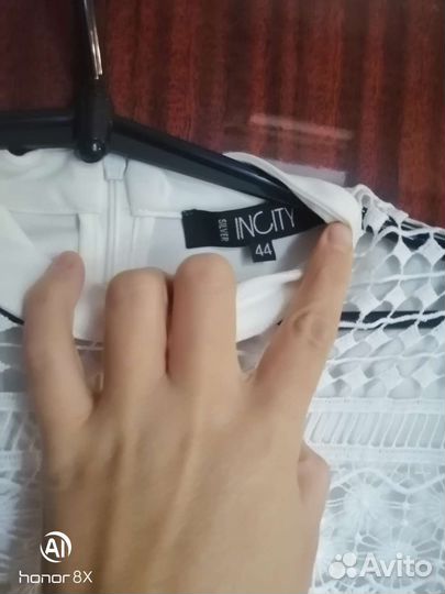 Белое вечернее платье 44 46