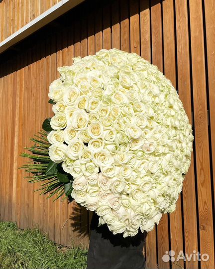 Букет из 301 голландской розы, любой цвет и размер