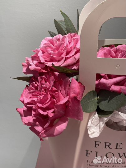 Сумочка 4 с пионовидной розой