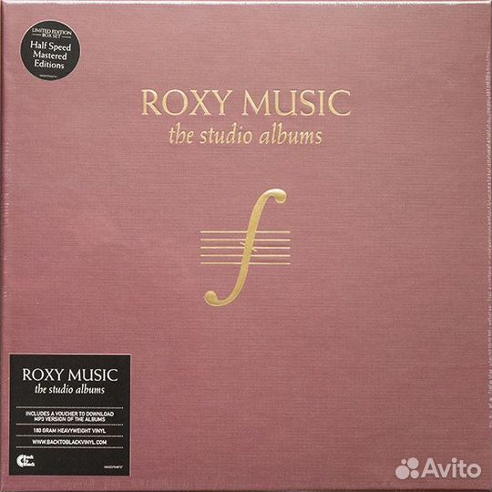 Винил Roxy Music – The Studio Albums (8LP box)