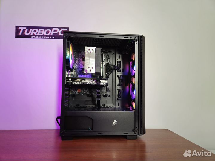 Игровой компьютер Intel 12100 и RTX 4060