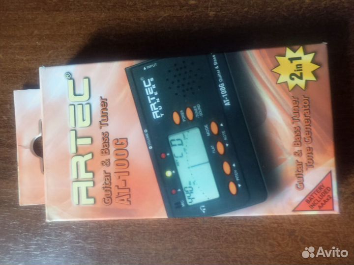Тюнер для гитары Artec AT-100G