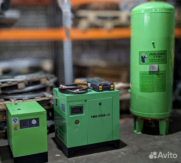 Воздушный компрессор винтовой