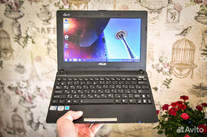 Стильный тонкий нетбук \ ультрабук asus