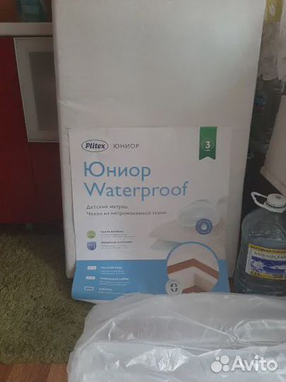 Матрас Plitex Юниор Waterproof 119х60х12 см