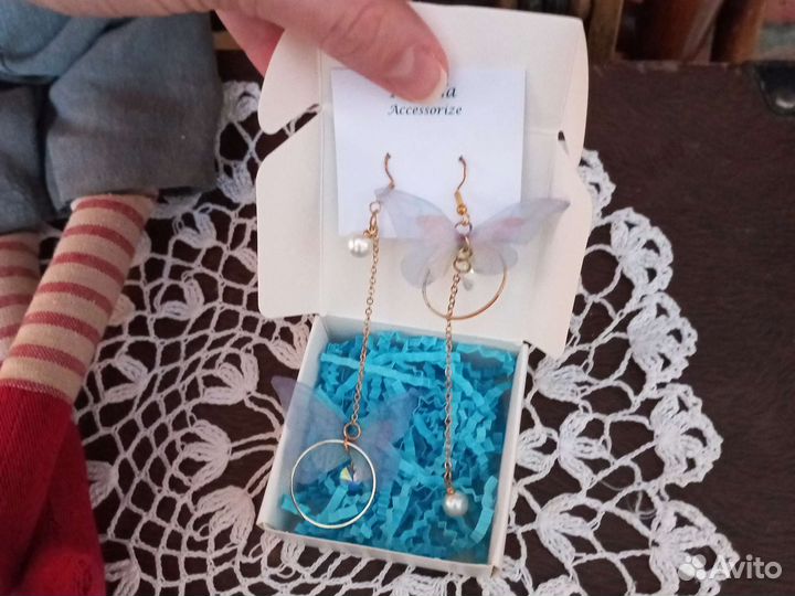 Ассиметричные серьги