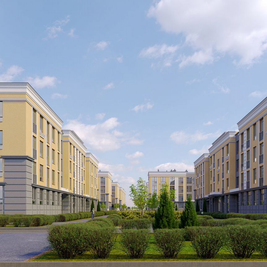 2-к. квартира, 60,4 м², 3/4 эт.