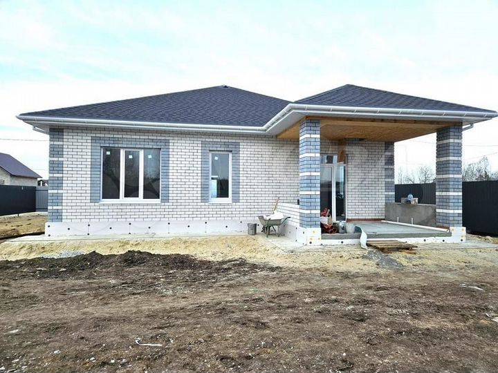 Коттедж 118 м² на участке 6,5 сот.