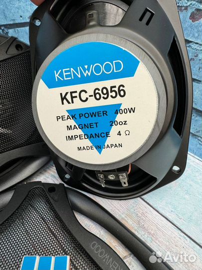 Динамики овалы kenwood