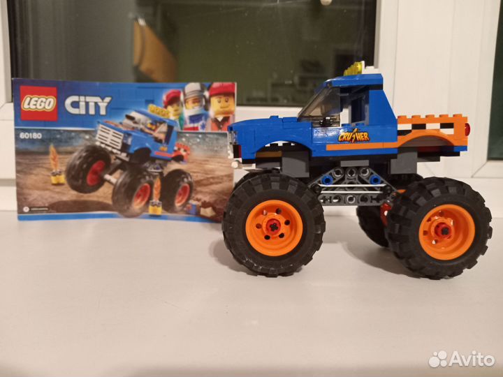 Lego city 60180 монстртрэк. Автомобиль