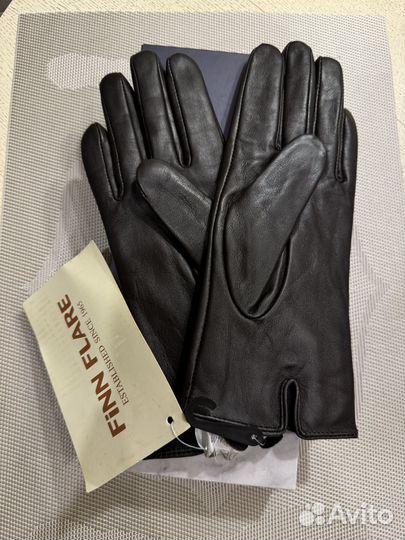 Перчатки женские кожаные 7.5 новые