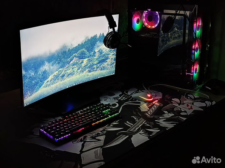 Механическая клавиатура dexp Blazing Pro RGB