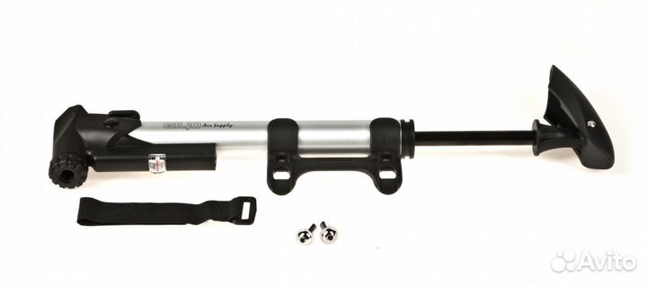 Велонасос Giyo GP-91 алюминиевый, с манометром