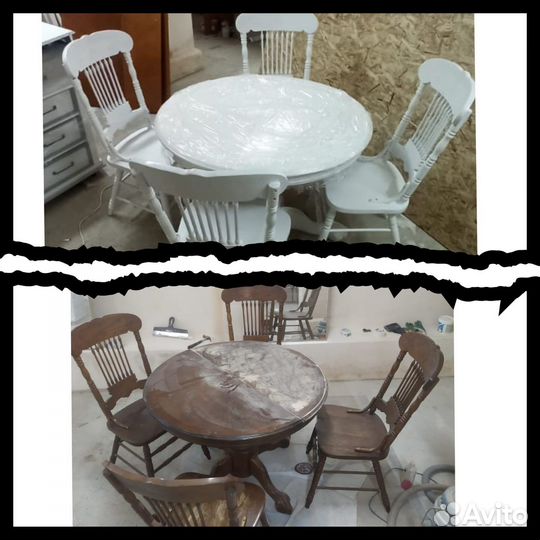 Реставрация деревяной мебели