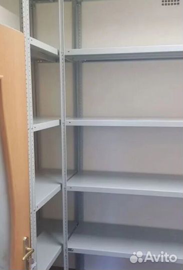 Стеллажи металлические полочные 185