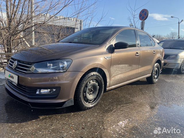 Volkswagen Polo 1.6 AT, 2017, 107 770 км