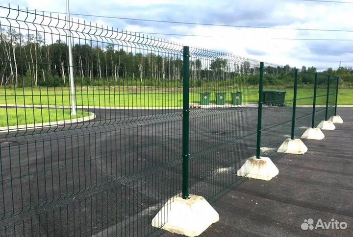 Забор металлический за 1 день быстро