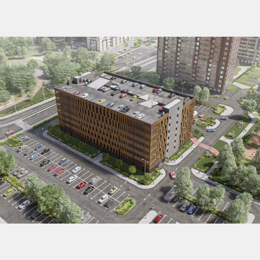 1-к. квартира, 37,5 м², 17/23 эт.