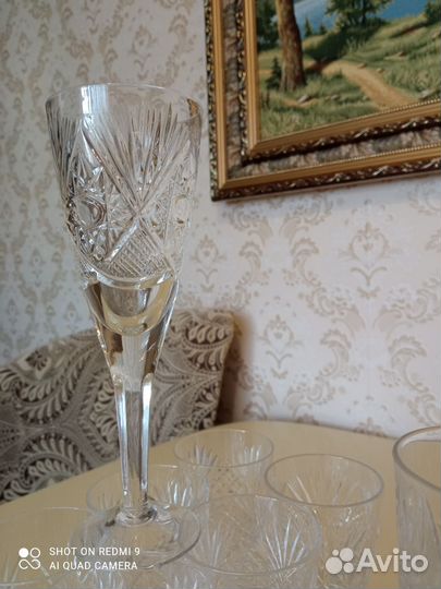 Фужеры, стаканы, рюмки СССР