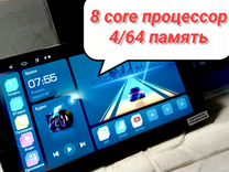 Магнитола 2 din android 9 дюймов 4/64 8 core с sim