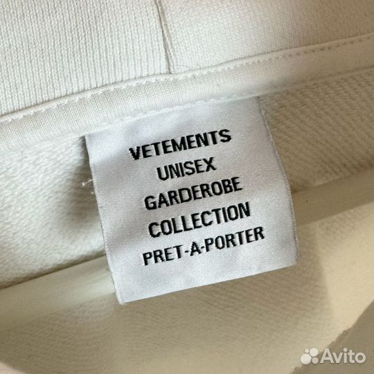 Vetements худи Dollar Xs толстовка оригинал