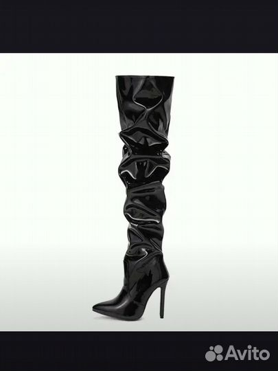 Ботфорты на прокат черные