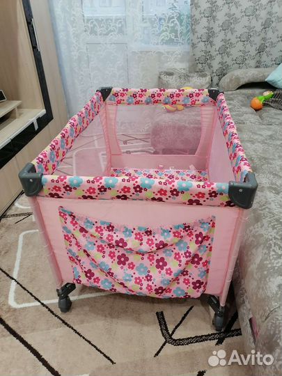 Детская кровать манеж selby 212