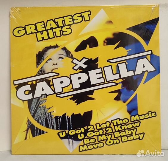 Cappella - Greatest Hits LP винил new