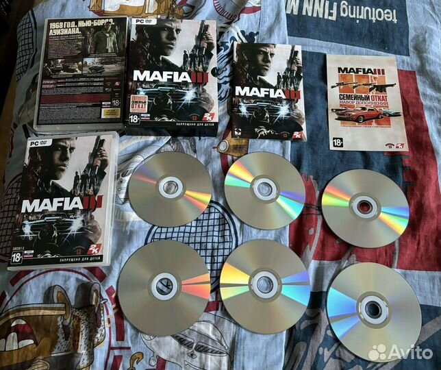 Mafia 3 DVD box