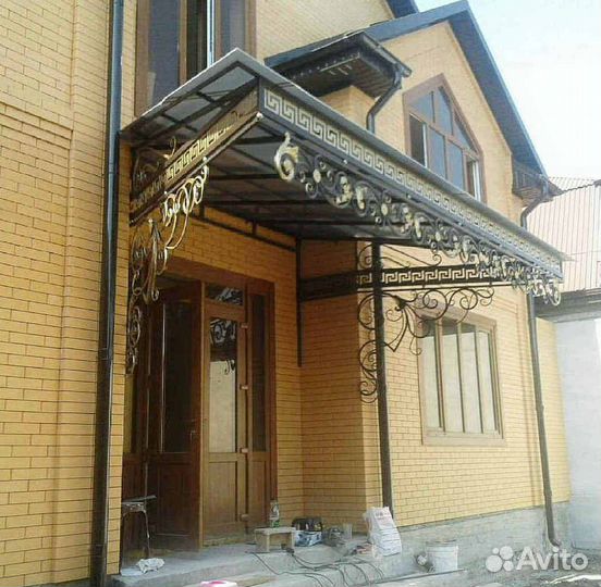 Поликарбонатные навесы