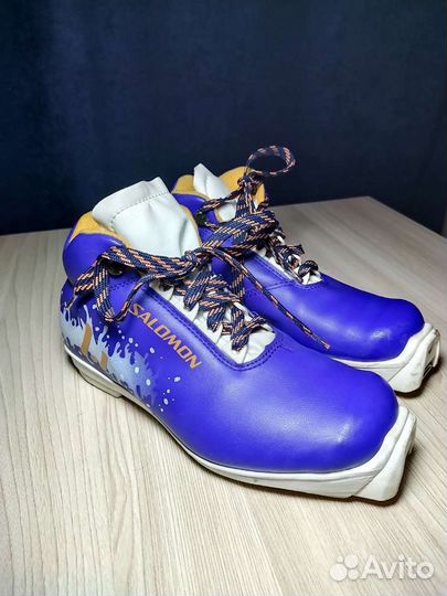 Ботинки лыжные детские 33 Salomon