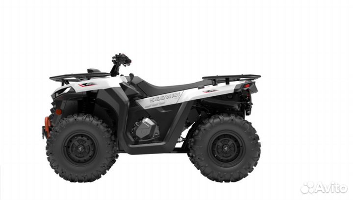Квадроцикл Segway (Сигвей) AT5 lе бело-красный